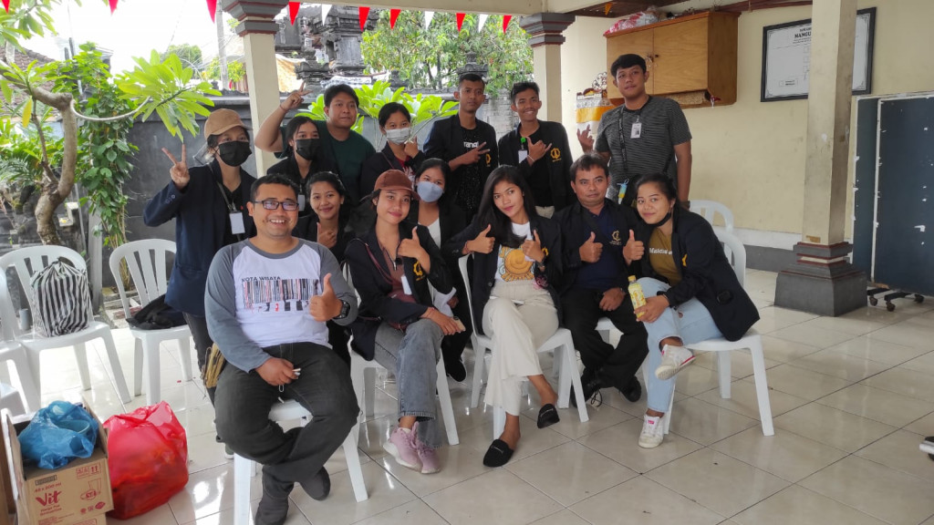 KKN UHN Denpasar I Gusti Bagus Sugriwa Bersinergi Gelar Kegiatan Donor Darah di Desa Dalung